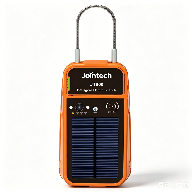 Jointech JT800 AI GPS Smart Padlock | Solar Waterproof Cargo Tracking Lock