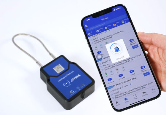 Jointech JT709A কন্টেইনার ট্রাক রিয়েল টাইম লোকেশন ট্র্যাকিং স্মার্ট জিপিএস লক