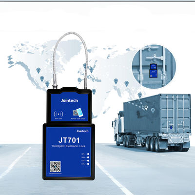 JT701 জয়েনটেক পুনঃব্যবহারযোগ্য 4G জিপিএস ই-লক উচ্চ মূল্যের পণ্য পরিবহনের জন্য টেম্পার অ্যালার্ম সহ